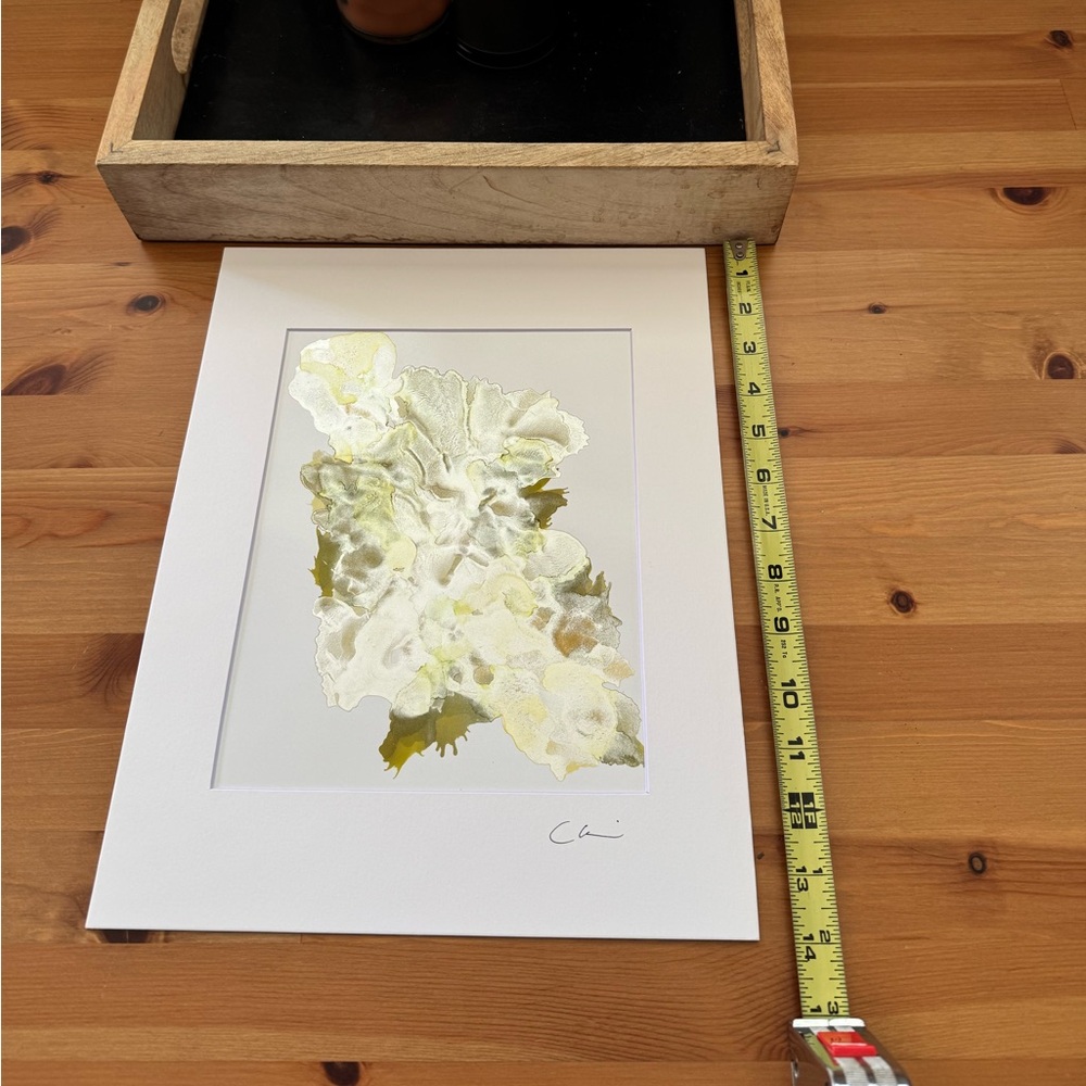 New Original Signed Artwork Alcohol Ink on Paper 190 - Picture 5 of 5